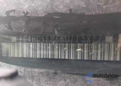 2011 Buick Lucerne Cxl from USA, damaged, VIN 1G4HC5EM6BU113817